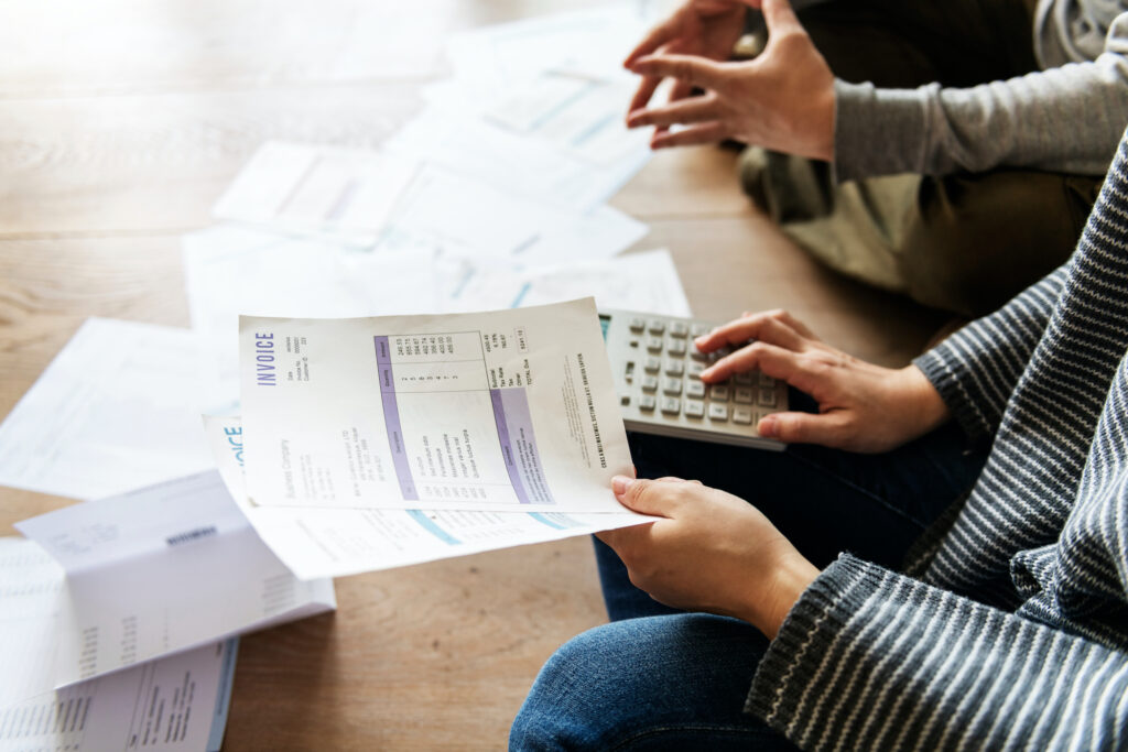 spouse's debt